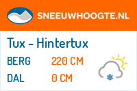 Sneeuwhoogte Tux - Hintertux